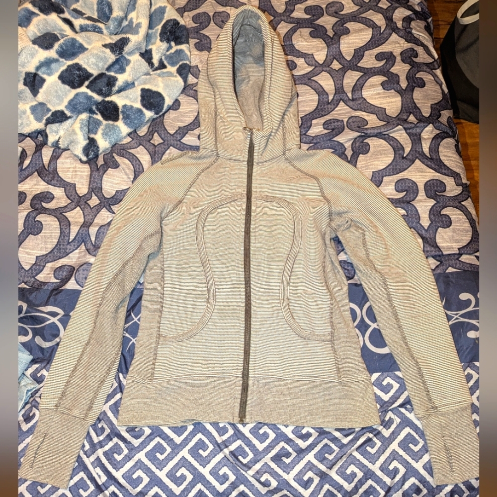 Lululemon full-zip scuba hoodie